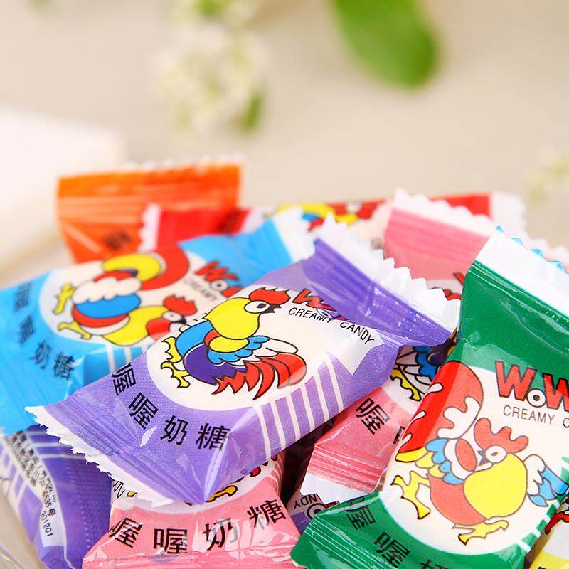 wowo喔喔奶糖佳佳网红软糖果零食结婚庆喜糖婚糖散装年货套装