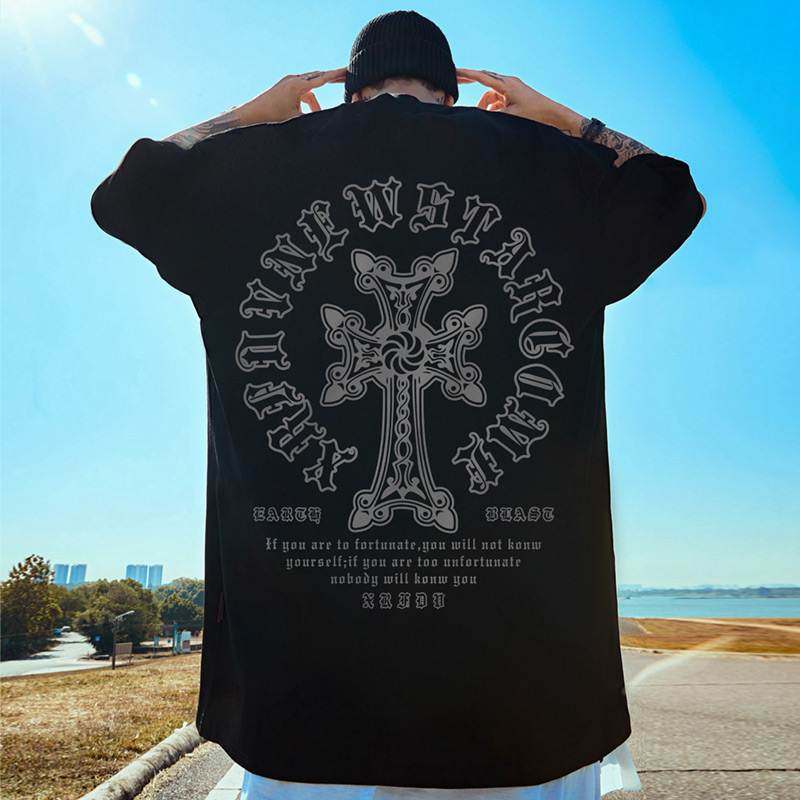 大尺码男装短袖T恤新款胖子半截袖美式复古加肥加大圆领国潮潮牌,男装,T恤,淘宝优惠券,粉丝福利购,淘宝优惠卷