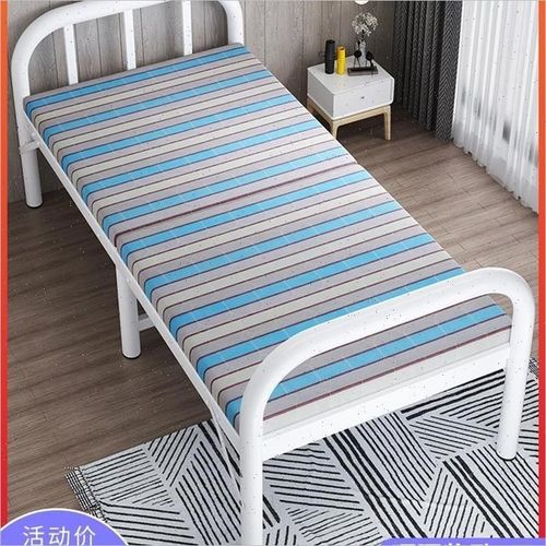 折叠床宽75/80/90/100/120cm高40厘米长180公分一米午休铁床单人