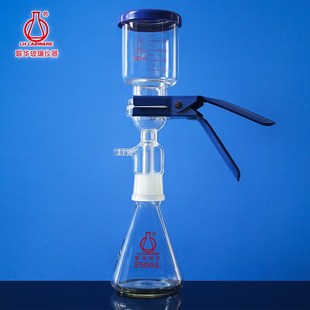 砂芯过滤装 249 置溶剂抽滤实验室25050010002000ml玻璃过滤器LH