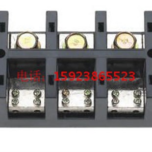 2三相三线二表户三进六出大电流接线端子接线盒 2503 光亮FJ6 JHT