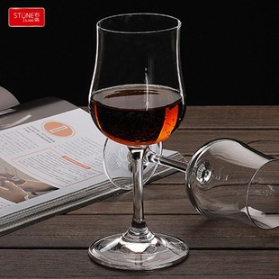 水晶玻璃杯2支家用套装 石岛欧式 葡萄酒杯甜酒杯醒酒器创意酒具6支