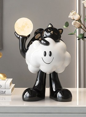 创意氛围小夜灯摆件女生闺蜜生日礼物客厅卧室床头柜台灯软装饰品