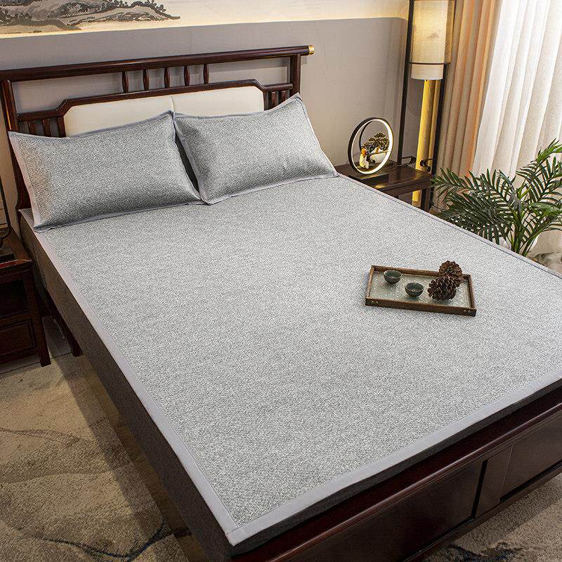 夏季印尼藤席加厚软席套件1.5米床家用空调1M.8m凉席三件套可折叠