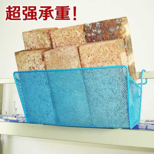 名卡宿舍神器床头收纳架男女寝室上铺床边挂篮床头置物架篮子黑色