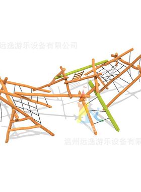 木质拓展训练设备 懂孩子的户外生态儿童游乐场 景区儿童游乐设施