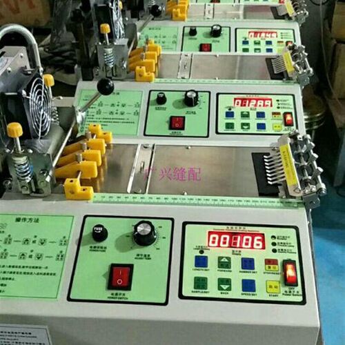 988T全自动电脑切带机冷热切拉链切魔术贴自动切带机松紧带切割机