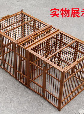 画眉鸟攻 笼打斗公笼斗鸟笼打笼比赛跑笼可折叠画眉笼方笼工四方