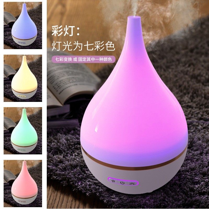 加湿器家用静音卧室小型迷你桌面宿舍办公室超音波喷雾空气香薰机