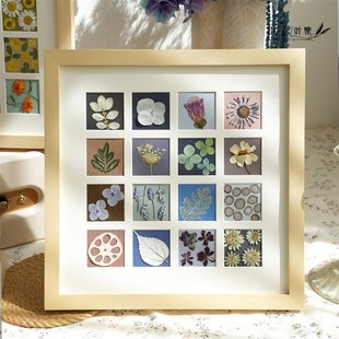 真花水果押花百搭清新相框摆台家居装饰画框客厅卧室摆件创意礼品