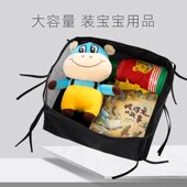 婴儿车溜遛娃车神器置物筐底框购物袋子收纳篮配件通用挂袋出行包
