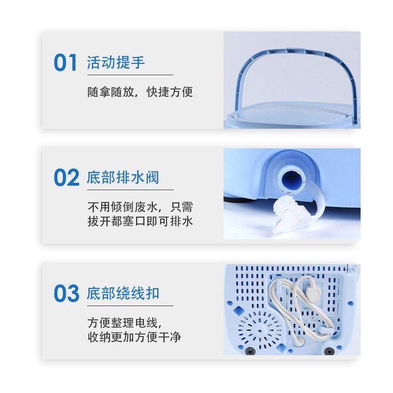 折叠洗衣机大容量家用可洗床单便携式儿童小型宿舍洗袜子内衣裤机,生活电器,超声波迷你清洗机,淘宝优惠券,粉丝福利购,淘宝优惠卷