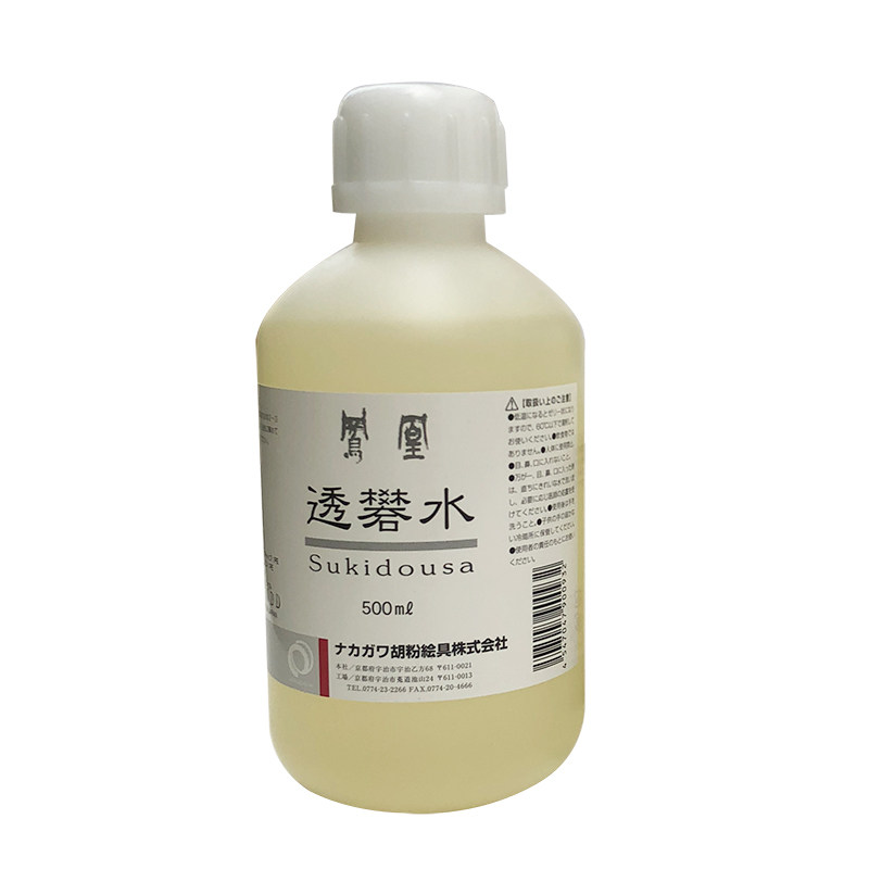 胶矾水透矾水工笔画用岩彩工具凤凰国画矿物颜料明矾明胶液岩彩画
