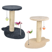 猫爬架剑麻 猫玩具 弹簧鼠猫台猫咪最爱 猫抓板 鱼抓板 抓柱