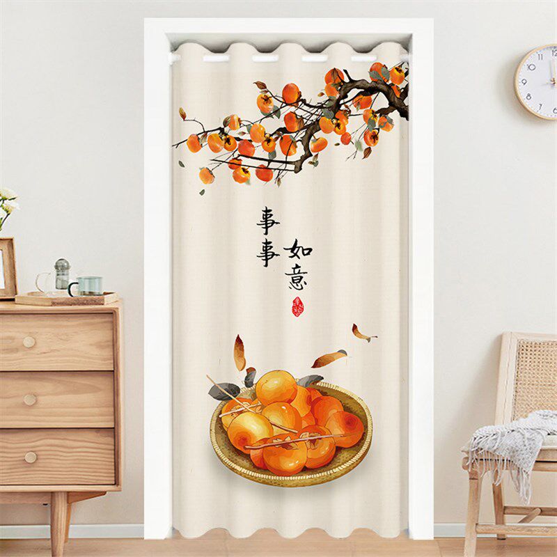 空调门帘家用客厅卧室隔断帘挡风布帘防冷气隔热遮丑遮挡布免打孔