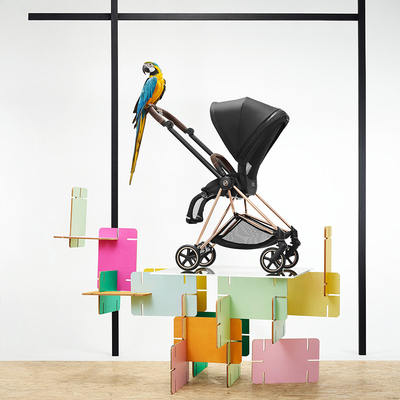 奶爸家cybex婴儿推车mios3轻便折叠双向高景观透气坐躺宝宝伞车