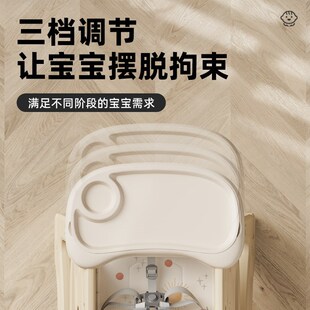 巧乐熊宝宝百变餐椅多功能婴儿餐桌椅家用安全防摔儿童吃饭座椅