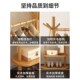 实木衣帽架落地家用挂衣架卧室房间晾衣服架木质室内置物架收纳架