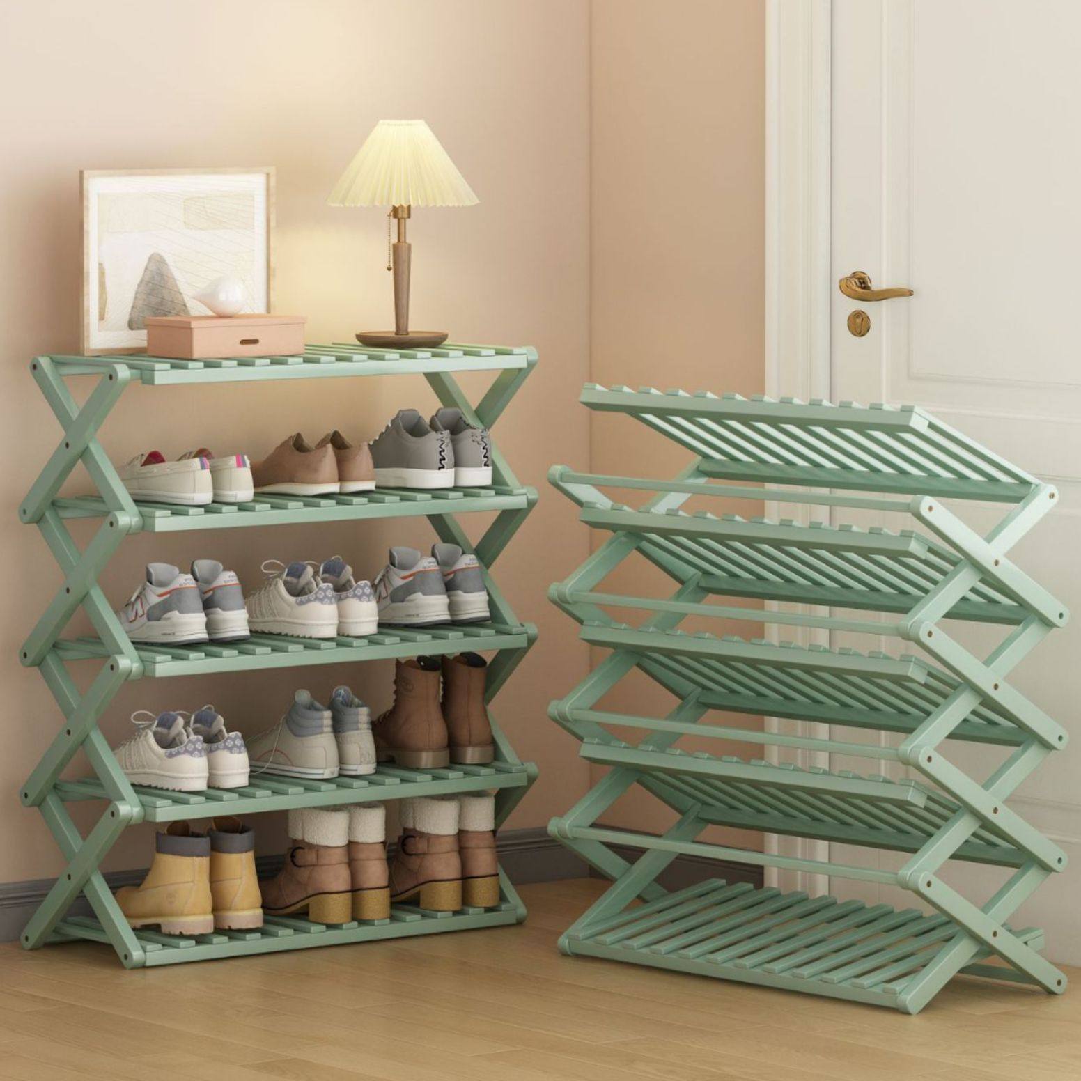 鞋架子家用经济型简易鞋架防尘收纳多层省空间宿舍门口可折叠鞋柜,住宅家具,鞋架,淘宝优惠券,粉丝福利购,淘宝优惠卷