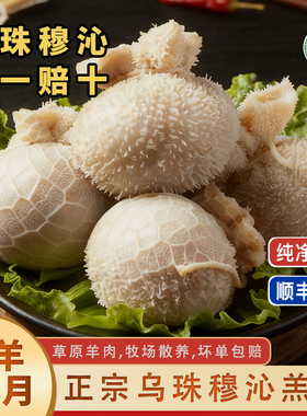 100%散养内蒙东乌旗正宗乌珠穆沁羊肚包肉羊肉肠肚包肉火锅团购