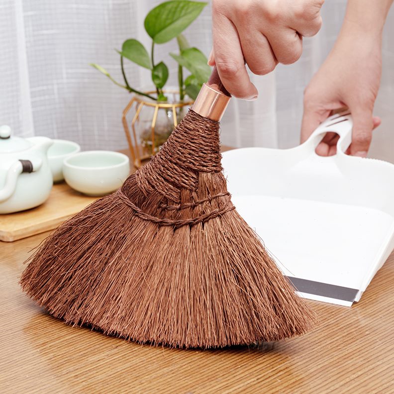 扫棕笤帚鬃扫小扫把扫灰毛扫迷你毛清洁簸箕床刷子除尘炕套装桌面