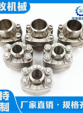 不锈钢304/316 SAE分体法兰B型 AFKV油管接头YZB1096/SN624