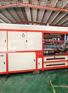 厂家型直销九成一次性塑成料EVX餐盒热新机吸塑机