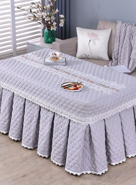 长方形冬季加厚电炉罩烤火桌子罩新款茶几电暖炉桌布罩火取暖罩