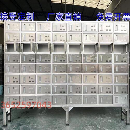 餐柜员工餐具放置柜碗柜餐盘柜无门存放柜厂家