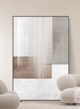 抽象艺术客厅装饰画高级肌理感落地画现代绿色系挂画玄关壁画