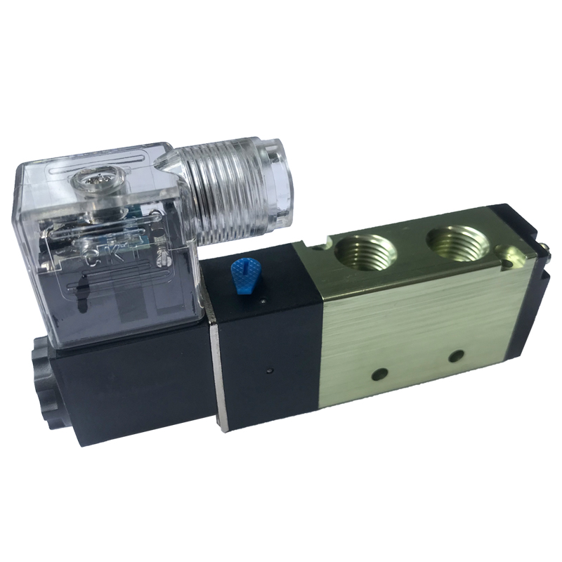 二位五通电磁气线圈22V换向V210-0电磁线圈2V关控制