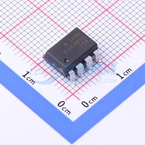 逻辑输出光耦 HCPL-3150-500E SMD-8P 原装正品