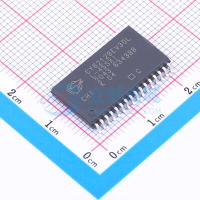 静态随机存取存储器(SRAM) CY62128EV30LL-45SXIT SOIC-32 原装正