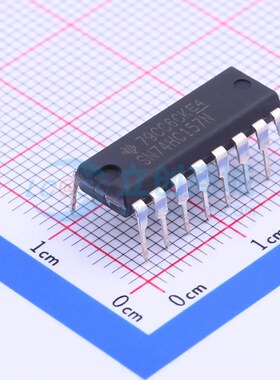 信号开关/编解码器/多路复用器 SN74HC157N DIP-16 原装正品 电子