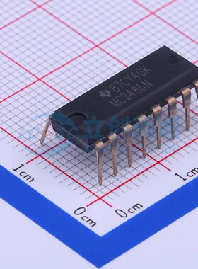 RS-485/RS-422芯片 MC3486N PDIP-16 原装正品
