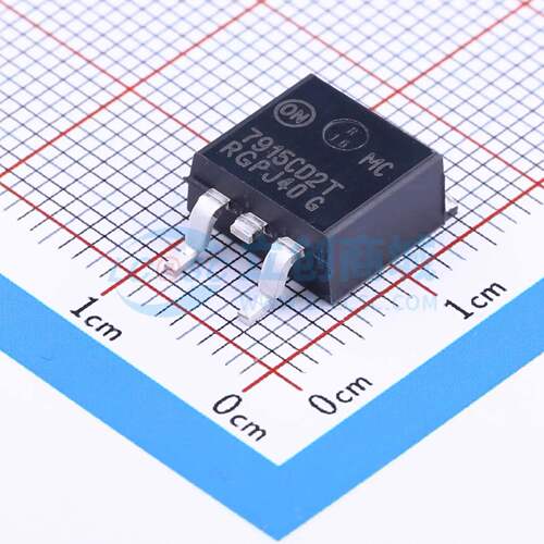 线性稳压器(LDO) MC7915CD2TR4G TO-263-2 原装正品