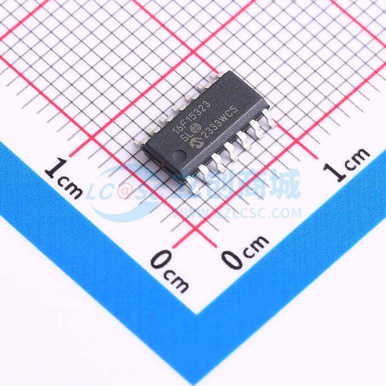 单片机(MCU/MPU/SOC) PIC16F15323-E/SL SOIC-14 原装正品 - 实物图