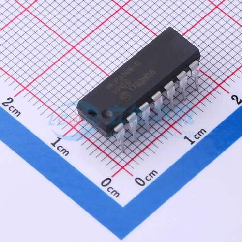 模数转换芯片ADC MCP3204-CI/P PDIP-14 原装正品