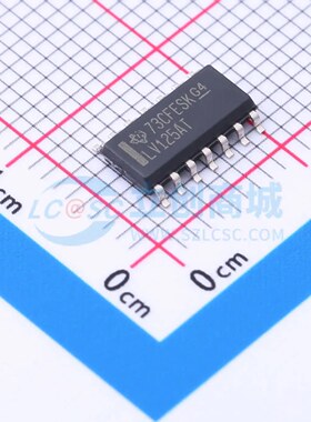 缓冲器/驱动器/收发器 SN74LV125ATDR SOIC-14 原装正品 电子元器