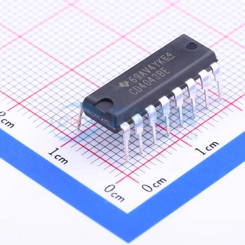 锁存器 CD4043BE DIP-16 原装正品 电子元器件配单