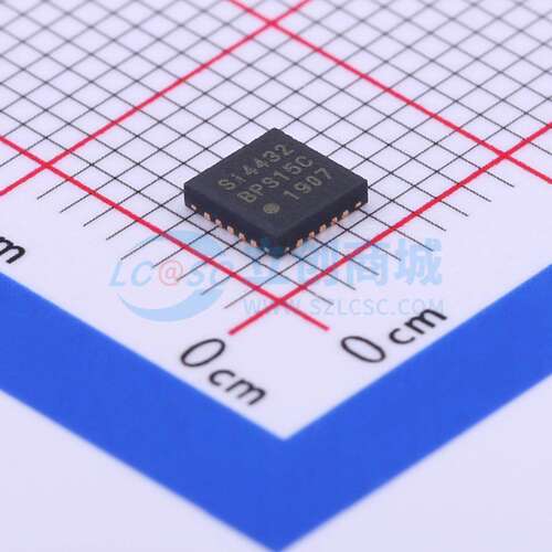 无线收发芯片 Si4432-B1-FMR QFN-20-EP(4x4) 原装正品