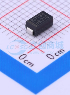 肖特基二极管 BR210_R1_00001 SMA(DO-214AC) 100V 2A 原装正品