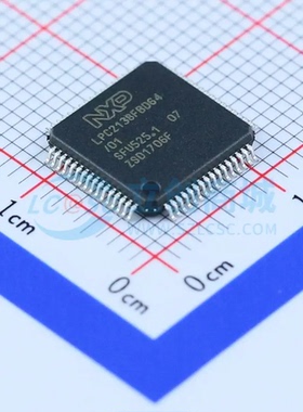单片机 LPC2138FBD64/01,15 LQFP-64(10x10) 512KB 60MHz ARM 芯