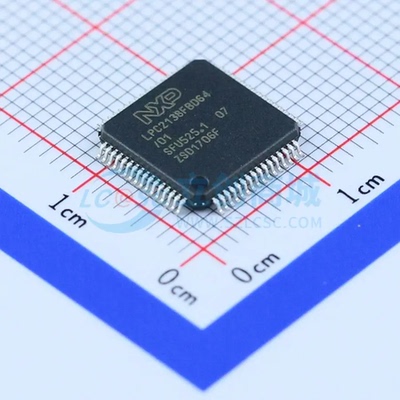 单片机 LPC2138FBD64/01,15 LQFP-64(10x10) 512KB 60MHz ARM 芯