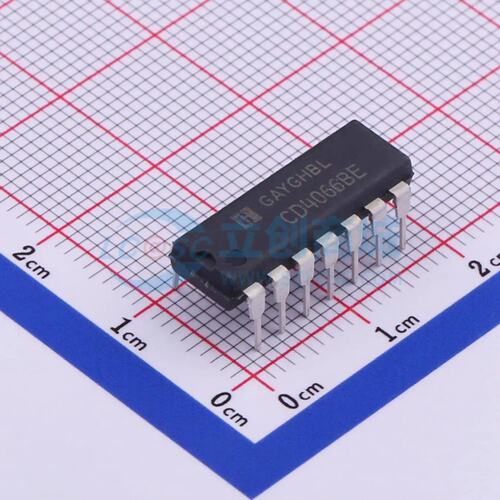 模拟开关/多路复用器 CD4066BE DIP-14 原装正品