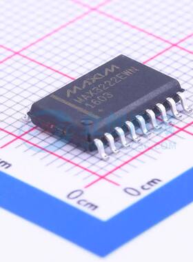 RS232芯片 MAX3222EWN+ SOIC-18-300mil 原装正品