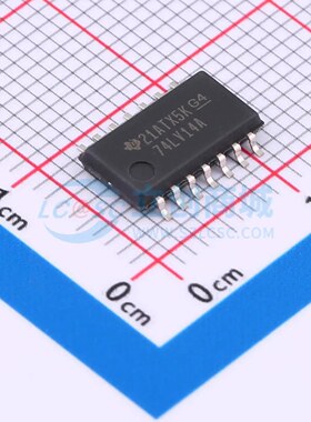 反相器 SN74LV14ANSR SOIC-14-208mil 原装正品 电子元器件配单