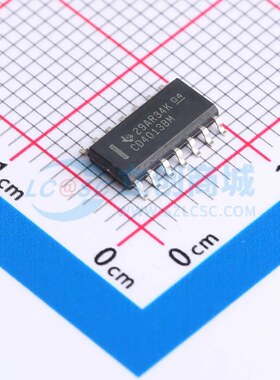 触发器 CD4013BMT SOIC-14 原装正品 电子元器件配单