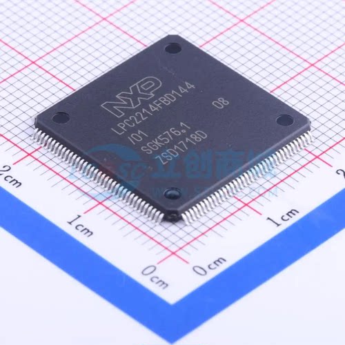 单片机 LPC2214FBD144/01,5 LQFP-144(20x20) 256KB 60MHz ARM 芯