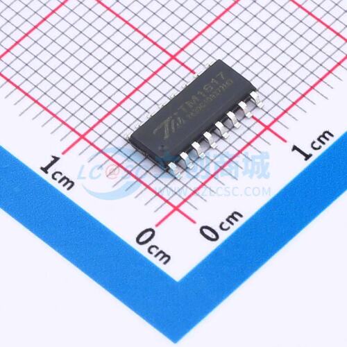 LED驱动 TM1617-SOP16-TA2108 SOP-16 原装正品 电子元器件配单
